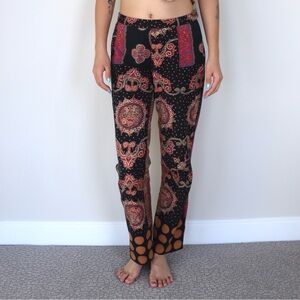 Vintage Issey Miyake Paisley Print Pants 90s